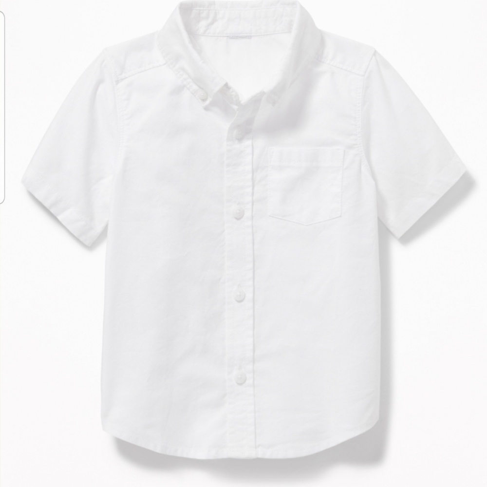 Boys White Button down